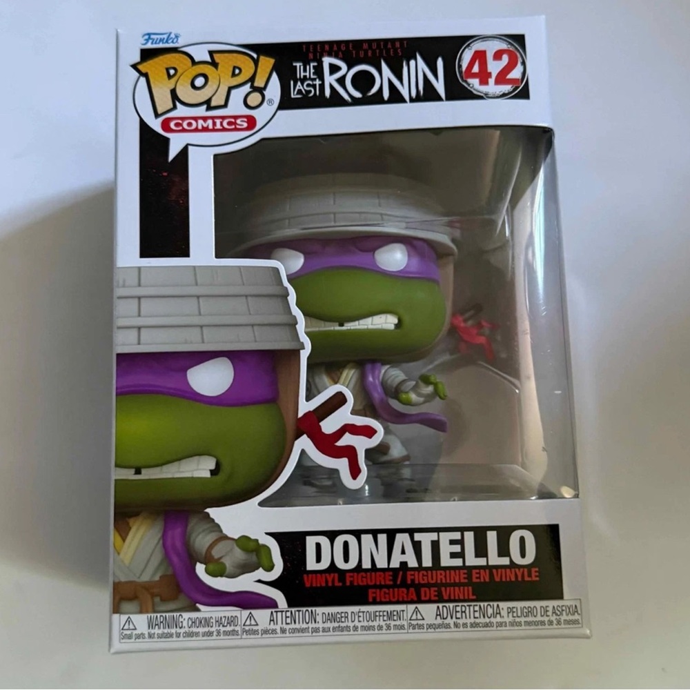 Funko Pop Donatello The Last Ronin #42 Teenage Mutant Ninja Turtles TMNT